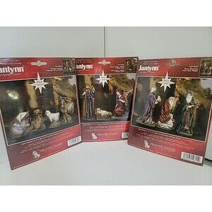 Janlynn Nativity Figures counted cross stitch  3 kits Christmas 3198-00-01-02